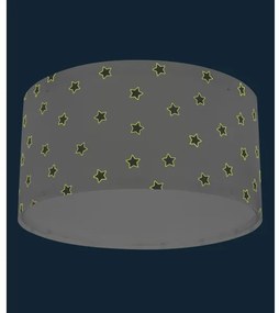 Dalber 82216B - Detské stropné svietidlo STAR LIGHT 2xE27/60W/230V biela