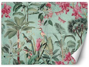 Gario Fototapeta Vtáky medzi listami - Andrea Haase Materiál: Vliesová, Rozmery: 200 x 140 cm