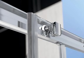 Polysan EASY, 3-stenový sprchový kút 1500x900mm, L/P varianta, číre sklo, EL1515EL3315EL3315