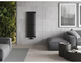 Mexen Kansas, vykurovacie teleso 1200 x 420 mm, 975 W, čierna, W204-1200-420-00-70