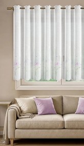 ZÁCLONA NA PÚTKACH INESA 350X120 CM KVETY