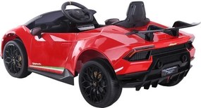 LEAN CARS Lamborghini Huracan Červená batéria