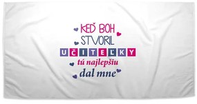 Sablio Uterák Keď Boh stvoril učiteľky - 70x140 cm