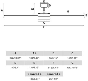 FARO 34287-1TW - LED Stmiev. ventilátor CRUISER LED/18W/230V 2700/4000/6500K + DO