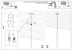 Sollux SL.0465 - Luster na lanku PASTELO 1xG9/8W/230V biela