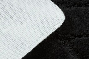 Sada kúpeľňových koberčekov SUPREME STONES kamienky, čierna
