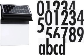 Paulmann 94694 - LED/0,2W IP44 Solárne domové číslo NEDA 3,7V