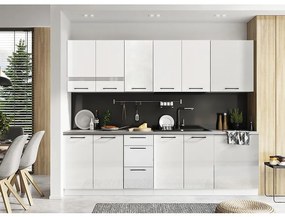 Kuchyňa Bono 260 Biela Aljaška Bb