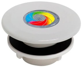 MINI Tube -- tryska VA (biela) - 9LED RGB, 8,2W - pre prefabrikované bazény