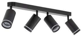 Bodové svietidlo JET 4xGU10/10W/230V čierna