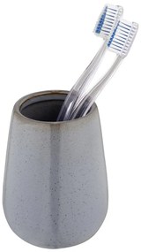 Sivý keramický téglik na zubné kefky Sirmione – Wenko