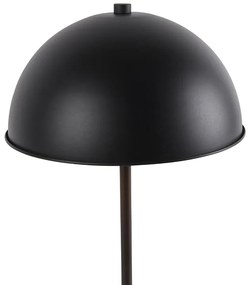 Retro stolová lampa čierna so zlatom - Magnax