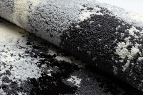 Kúpeľňový koberček ABSTRACT abstrakcia, protišmykový, mäkký - sivý