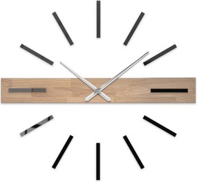 Moderné nástenné hodiny s dreveným pásom do obývačky | SENTOP MAS025-3041