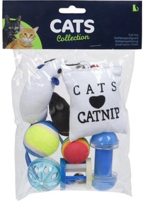 Sada hračiek pre mačky Cats catnip, 8 ks