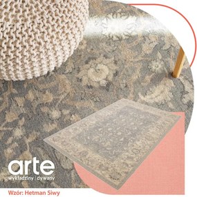Koberec Agnella Agnus Hetman sivý