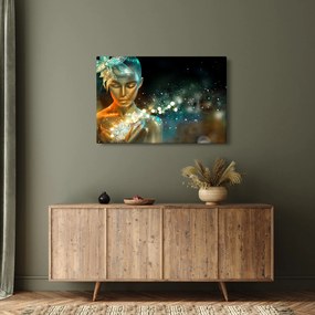 Obraz zlatej víly (90x60 cm)