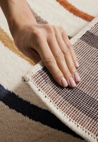 Hanse Home, Detský koberček Adventures 106212 Cream Multicolor, 120x170, biela, detská izba