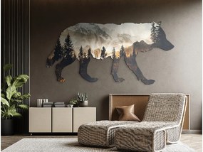 drevko |  Obraz na stenu Vlčí horizont  395 x 80 cm