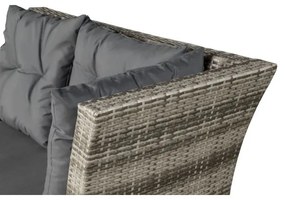 InternetovaZahrada - Ratanová zostava Santa Catalina - sivá