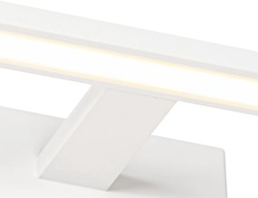 Nástenná lampa biela 41,5 cm vrátane LED IP44 - Jerre