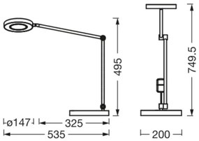 Ledvance - LED Stmievateľná lampa SUN@HOME LED/20W/230V 2200-5000K CRI 95 Wi-Fi