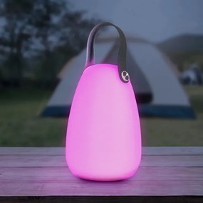 LED RGBW Solárne svietidlo CANARIA LED/2W/1,2V 400 mAh IP44 biela