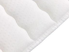 Boxspringová posteľ 180x200 CAROLA - biela + topper ZDARMA