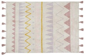Prateľný koberec tecalzo 120 x 160 cm ružový MUZZA