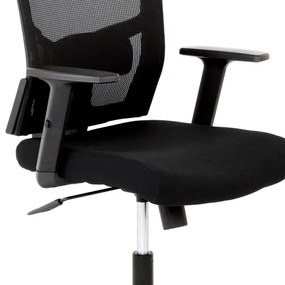 BONTEC Kancelárska stolička, hojdací mechanizmus, čierna sieťovina, KA-B1013 BK Farba: Čierna