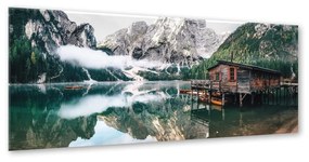 Sklenený obraz Styler Tyrol Lake, 50 x 125 cm