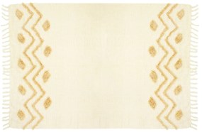 sass & belle Bavlnený prehoz Blanca Tufted Zigzag 120 x 153 cm