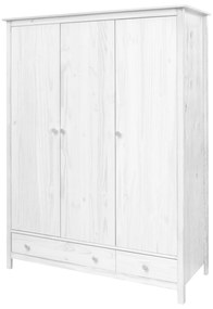IDEA Skriňa 3-dverová TORINO biela