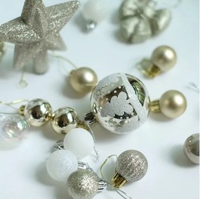 Vianočné guľky - SYSD1688-046 (36ks)