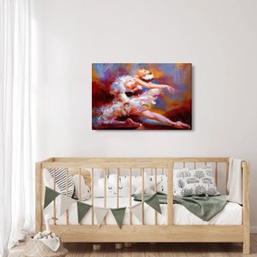 Obraz - Baletka, maľba (90x60 cm)