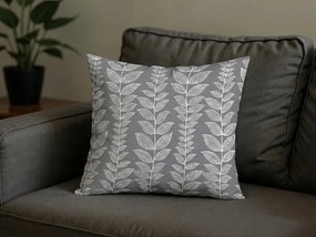 Mikroflanelová obliečka na vankúš KAVOLO 40x50 cm, sivá