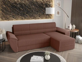 Rohová sedacia súprava Radiant L2 (hnedá) (P). Akcia -20%. Vlastná spoľahlivá doprava až k Vám domov. 1057461