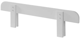 Sivá zábrana k postieľke z masívneho borovicového dreva Vipack Kiddy