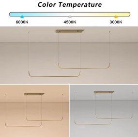 Immax NEO 07228L - LED Stmievateľný luster na lanku PATTINI LED/53W/230V Tuya+DO