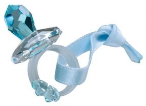 Malý krištáľový cumlík Preciosa 1033 83 modrý