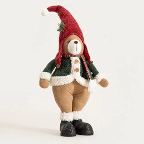 Vianočná dekorácia TARTAN medvedík 751660