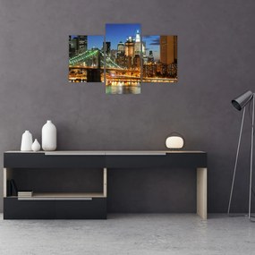 Obraz - Most s New Yorkom (90x60 cm)