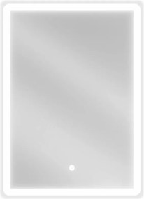 Mexen Navia osvetlené kúpeľňové zrkadlo 50 x 70 cm, LED 6000K, antifog - 9803-050-070-611-00