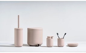 Svetloružová porcelánová nádobka na mydlo Ume – Zone
