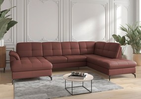XXXLutz SEDACIA SÚPRAVA, koža, červenohnedá Sit & More - Sedačky - 00014401626D