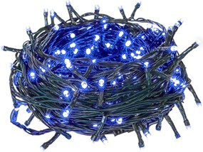 Vianočné svetielka vnútorné modré 300 LED