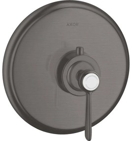 AXOR Montreux termostat s podomietkovou inštaláciou, s páčkovou rukoväťou, kartáčovaný čierny chróm, 16823340