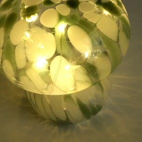 Searchlight EU27027GR - LED stolná lampa AMELIA LED/0,2W/230V zelená