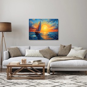 Obraz - Plachetnica (70x50 cm)