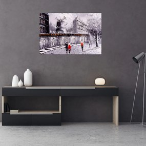 Obraz - Olejomaľba mesta II. (90x60 cm)